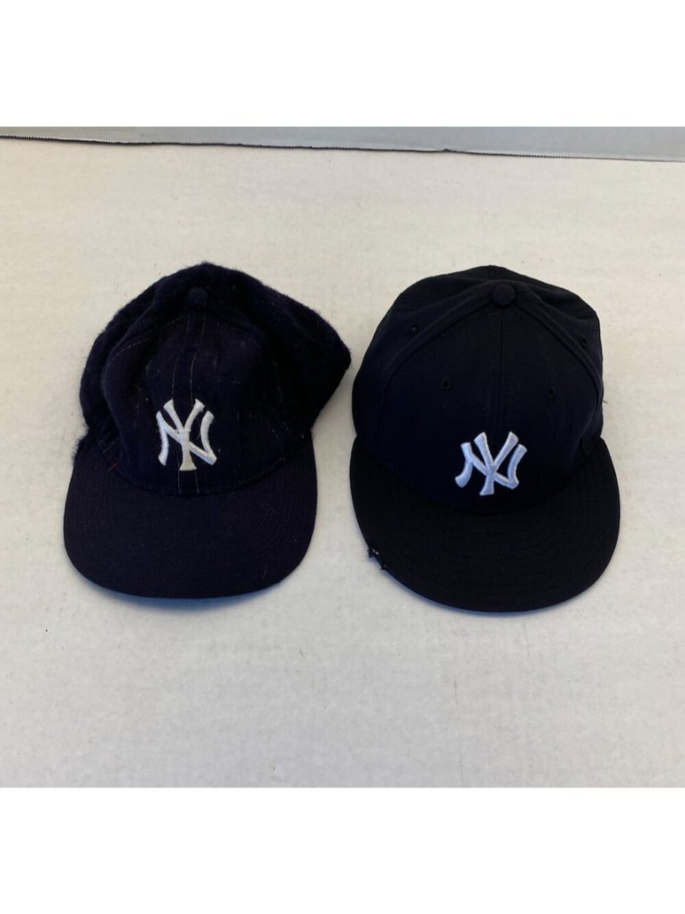 2 New York Baseball Caps 1 Vintage The other from today's era